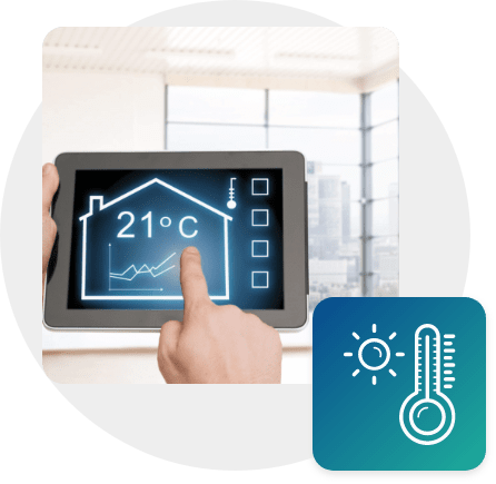 Smart sensors for climate control and energy conservation