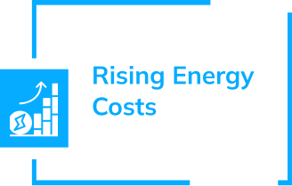 Rise in graph energy bills/cost