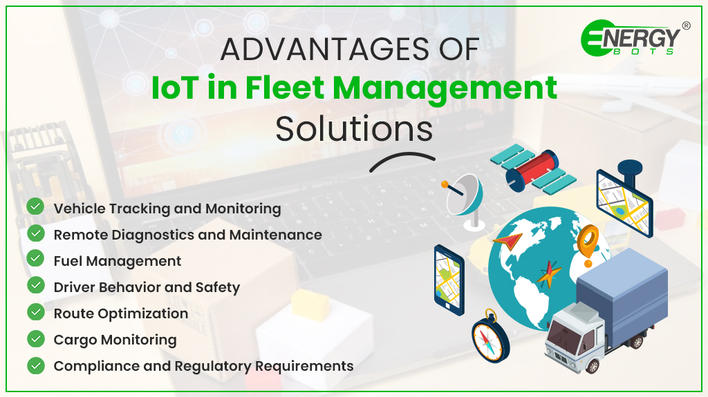 List of the benefits of IoT in fleet management system